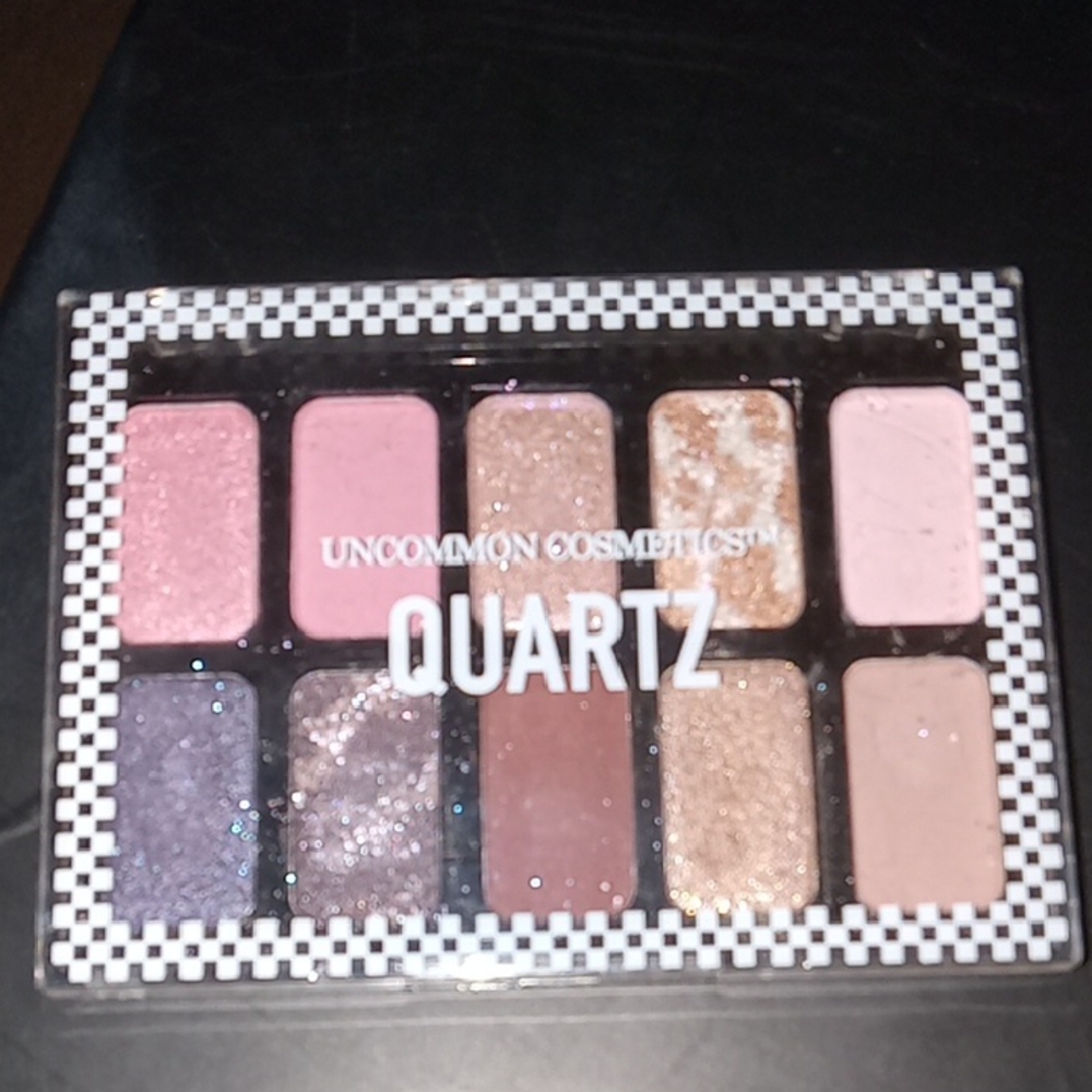 Quartz Eyeshadow Palette - Pink, Purple, Brown, Gold Shades